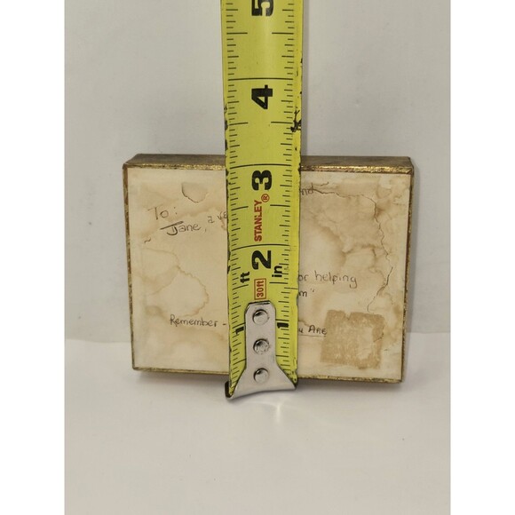 Artisan Petit Point Needlepoint Framed Picture VTG Miniature - Picture 8 of 8